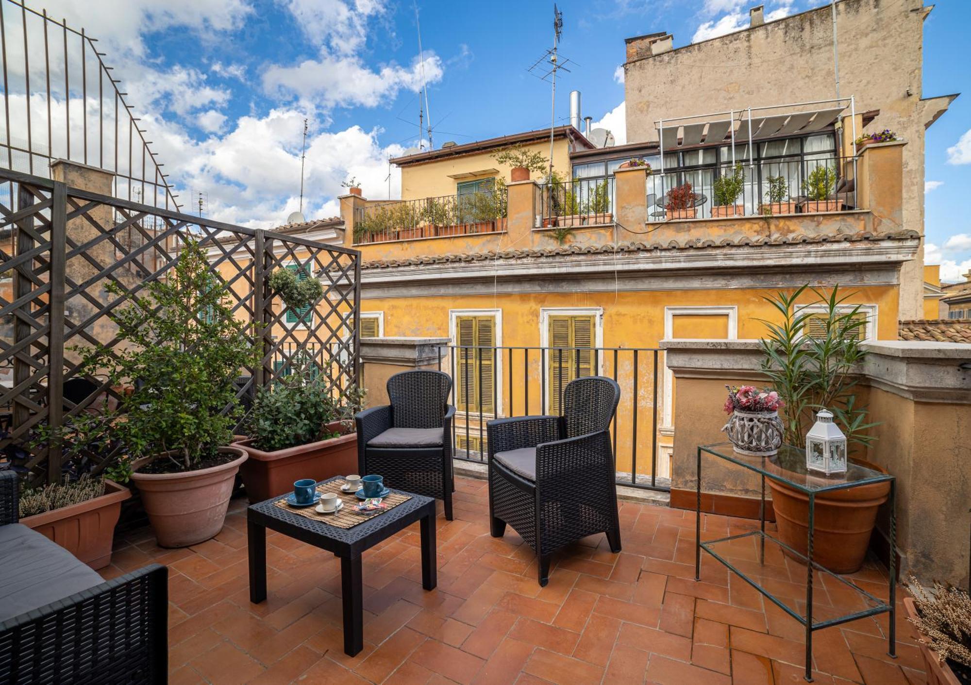 Tiberina Rooftop Trastevere Рим Экстерьер фото